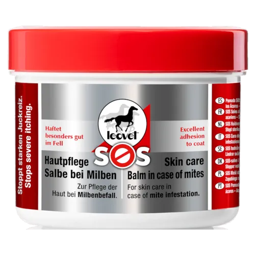Produktbild Milben Salbe für Pferde LEOVET Hautpflege SOS SALBE für Pferde 150ml
