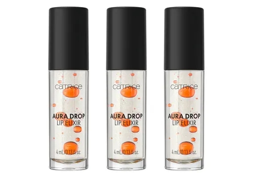 Catrice Lipgloss Aura Drop Lip Elixir, 3-tlg.