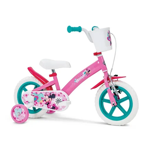 Huffy Unisex-Baby 12 Zoll Disney Minnie Mouse Fahrrad von Huffy