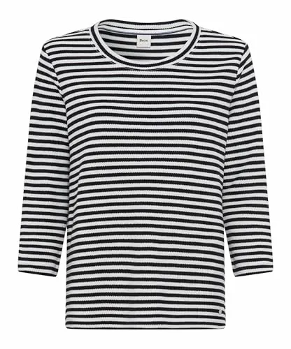 Brax T-Shirt STYLE.BONNIE - T-Shirt für Damen mit sportlichem Design, aus 100% Baumwolle für höchsten Tragekomfort und Hautfreundlichkeit. Perfekt für stilvolle Freizeitlooks.