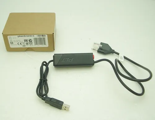 Plantronics APU-76 EHS Modul - für Mitel Cisco Softphones, schwarz, optimiert für PC Nutzung und einfache Integration