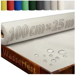 DecoHomeTextil Vlies Tischdecke Rolle 80g/m² - Wasserabweisende Tischdecke aus 100% Polypropylen, strapazierfähig und wiederverwendbar. Ideal für Innen- und Außenbereiche, perfekt für Feiern und Events.