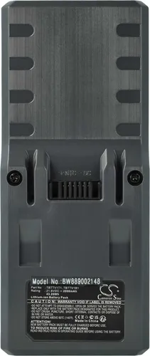 vhbw Akku kompatibel mit Hoover Zenith 5230, Ultra Light 5221 Staubsauger (2000 mAh, 21,6 V, Li-Ion)