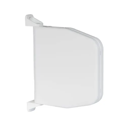 Selve Gurtwickler Aufputz mit Scharniersystem - Fenstersicherungen, schwenk- und aufklappbar mit max. Gurtaufnahme von 5,0 m für 14 - 15 mm Gurtbreite in eleganter weißer Ausführung.