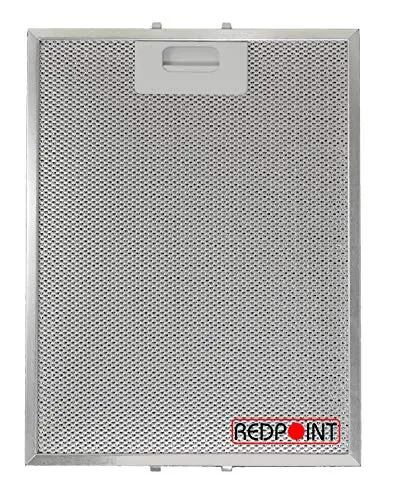 AEG Metall-Fettfilter 247x327x8mm 50293009002 - Dunstabzugshauben-Zubehör mit effektiver Fett- und Ölfiltration, temperaturbeständig und leicht zu reinigen für optimale Nutzung Ihrer Dunstabzugshaube.