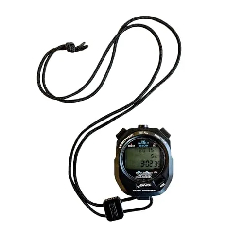 Produktbild Finis Memory Stoppuhr 3x100 M, schwarz, one Size