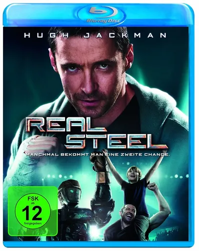 Real Steel Blu-Ray OVP - DVDs & Blu-rays, packende Robotik-Action und emotionale Storyline auf hochwertiger Blu-ray.
