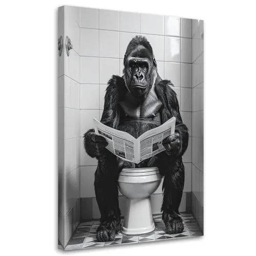 Feeby Leinwandbild Grau 40x60 cm von Feeby