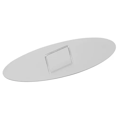 BBQ-Toro Edelstahl Feuerschalen Deckel Ø 60 cm | Robuste Abdeckung mit Griff