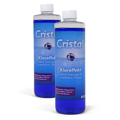 CRISTAL Klareffekt Sparpaket 2 x 0,5 l