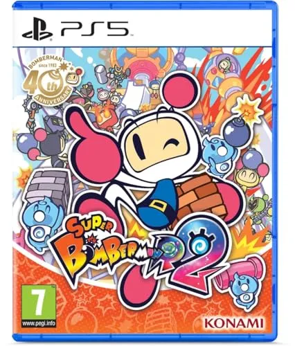 Super Bomberman R 2 - Sony PlayStation 5 - Actionspiel für PS5 mit packenden Mehrspieler-Modi und buntem Gameplay, ideal für Gaming-Abende mit Freunden.