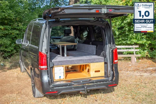 MoonBox Campingbox Heckküche Schlafsystem für VW Van Bus Typ 119