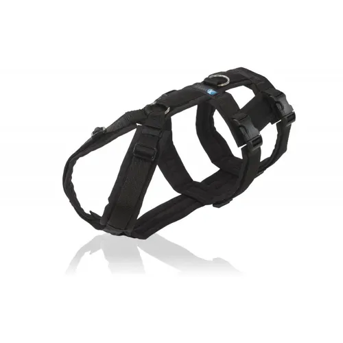 Annyx Brustgeschirr Safety Fun - Schwarz - XS - Brustgeschirr für Hunde, komfortabel und sicher, ideal für aktive Spaziergänge mit deinem Vierbeiner