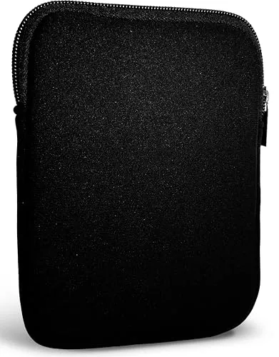 MyGadget Neopren Sleeve Hülle für Tablet bis 6 Zoll [ 16, 5 x 12,5 cm ] - Schutzhülle Tasche für z.B. Kindle Paperwhite [ bis 2021 ] | Kobo Clara HD - Schwarz