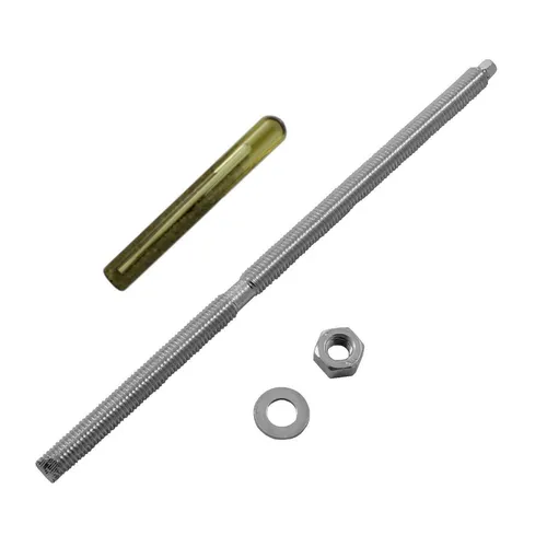 M8 x 190mm Ankerstange Edelstahl A4 Metalldübel Schwerlastdübel + Verbundankerpa