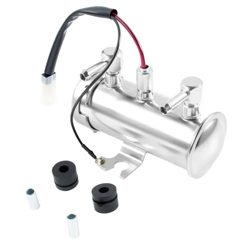 Dixhills 12 V elektrische Kraftstoffpumpe, Ersatz für Benzin, Diesel, Wasser, Bio, Auto, Transporter, universelle Benzin-Diesel-Kraftstoffpumpe