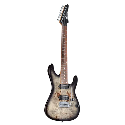 Ibanez Premium AZ427P1PB-CKB E-Gitarre - 7-String E-Gitarre mit Seymour Duncan Hyperion Pickups für vielseitige Klangfarben, ergonomischem Design und hochwertiger Gotoh Hardware, ideal für moderne Spieltechniken.
