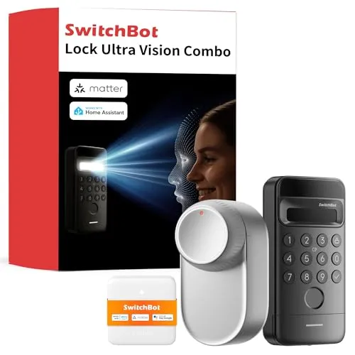 SwitchBot WLAN Smart Lock Ultra mit Keypad Vision