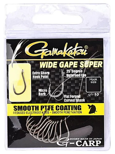 Gamakatsu G-Carp Wide Gape Super Hook Gr.6