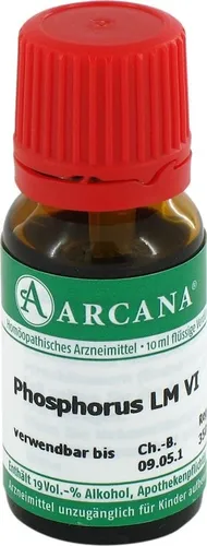 ARCANA Dr. Sewerin GmbH & Co.KG PHOSPHORUS AMORPHUS LM 6 Dilution 10 ml 13034348
