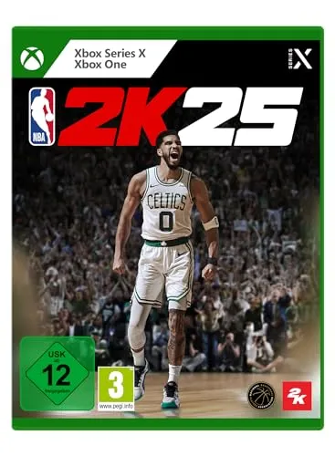 2K Games NBA 2K25 - Basketball Spiel für Xbox Series X und One X - Erlebe die neueste Basketball-Simulation mit beeindruckender Grafik und realistischem Gameplay. Perfekt für Sportfans und Gamer!