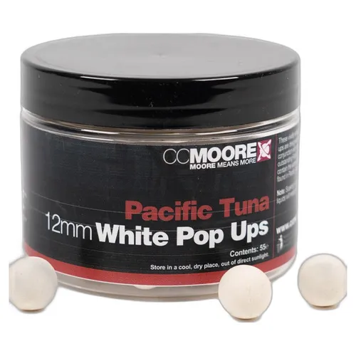  CC Moore Pacific Tuna White Pop Ups 12mm - 30g Boilies 316,33€/1kg