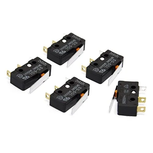 ARCELI Endschalter SS-5GL 5A Micro Subminiatur Snap Action Switch für 3D-Drucker (Packung mit 5 Stück) AE1053