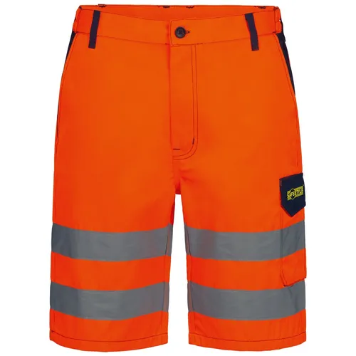 WALSRODE Warnschutz-Shorts SAFESTYLE® Orange/Marine EN ISO 20471 Gr.54