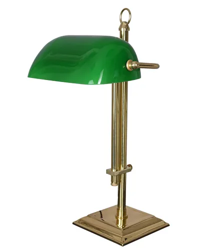 Banker Lampe Jugendstil Leuchte Antik Bankerleuchte Leseleuchte Leselampe Retro