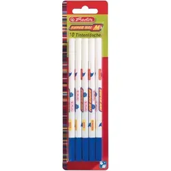 herlitz Tintenlöscher Super Hai M 10er - Effektiver Tintenlöscher für präzises Korrigieren, ideal für Schule und Büro