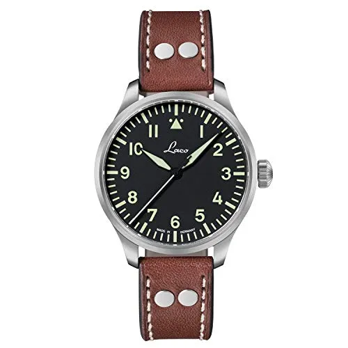 Produktbild Laco Fliegeruhr, Automatikuhr, Edelstahlgehäuse, Saphirglas, 5 bar, Made in Germany