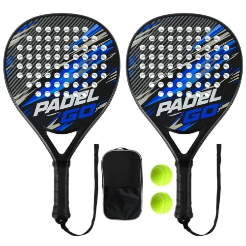 Smartwo Padel Schläger Set für Anfänger
