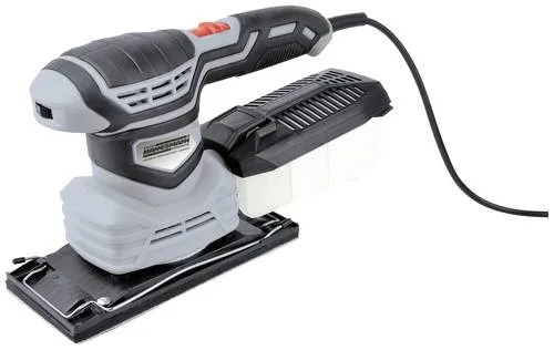 Brüder Mannesmann M12335 Schwingschleifer 250W - Schleifmaschinen, kraftvoller 250W Motor für effizientes Schleifen von Holz und anderen Materialien, ideal für Heimwerkerprojekte.