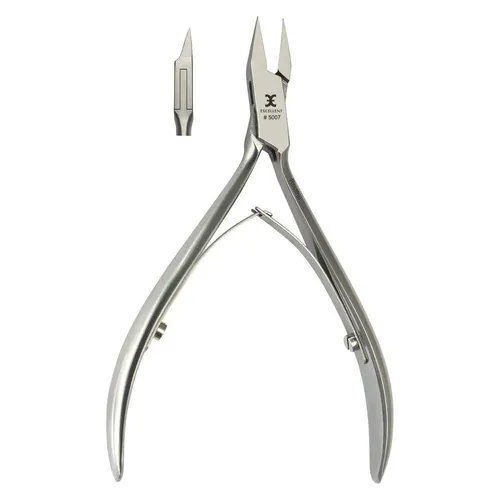 Excellent Solingen Eckennagelzange 12 cm - Hochwertige Eckennagelzange für präzise Fußnagelpflege. Ideal für eingewachsene Nägel und schwer erreichbare Stellen. Robuste Bauweise aus rostfreiem Edelstahl für langlebige Leistung.
