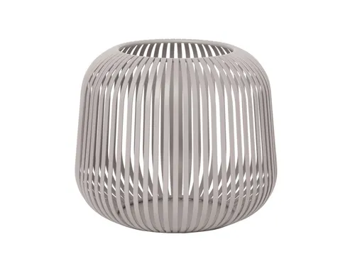 blomus Windlicht LITO Laterne Mourning Dove small 17cm in grau von Blomus