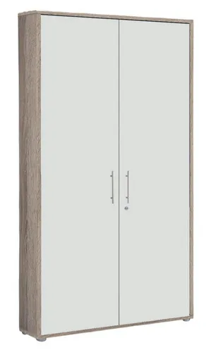 BMG Möbel Aktenschrank Office Edition, abschließbar, 5 OH, wählbare Farben - Moderner Aktenschrank für Ihr Büro mit 2 abschließbaren Türen und 3 verstellbaren Einlegeböden. Hochwertige Verarbeitung und pflegeleichte Oberflächen sorgen für Langlebigkeit. Ideal für stilvollen Stauraum in jedem Arbeitszimmer.