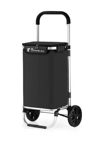 Rungassi Einkaufstrolley XL 40L Aluminium