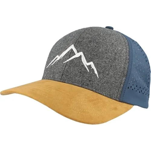Eisley Unisex Monte Cap – Atmungsaktiv & Schnell Trocknend mit UPF50+, Dark Denim - Eisley Monte Cap für aktive Sommertage: Mit UPF50+ UV-Schutz, schnelltrocknendem Material und verstellbarem Klettverschluss für optimalen Sitz. Ideal für Outdoor-Aktivitäten!