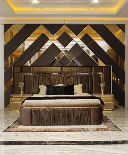 Schlafzimmergarnitur 4-teilig in Beige - Modernes Schlafzimmer-Set mit Bett, Nachttischen und Bank, inklusive 4 Schubladen für zusätzlichen Stauraum. Stilvolles Design und hohe Qualität für einen eleganten Schlafbereich.