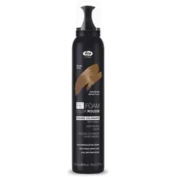 Lisap RE.FOAM Color Mousse dunkelblond 200 ml - Temporäre Farbmousse für voluminöses und geschmeidiges Haar. Pflegt, macht kämmbar und verstärkt die natürliche Haarfarbe. Ideal für eine einfache Anwendung zu Hause mit langanhaltenden Ergebnissen.