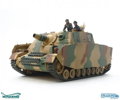 Tamiya 300035353 Panzer - Maßstab 1:35, detailgetreues Modell mit Figuren und Gesamtlänge von 168 mm