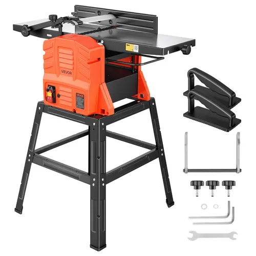 VEVOR Abricht- & Dickenhobelmaschine 254 mm – 2,4 PS, 8000 U/min