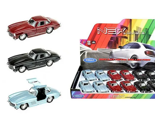 Mercedes Benz 300 SL Modellauto Auto LIZENZPRODUKT Maßstab 1:34-1:39