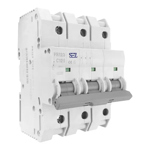 Leitungsschutzschalter C125A 3-Polig 10kA - Sonstige Elektroinstallationsartikel, zuverlässiger 3-poliger LS-Schalter mit 10kA, ideal für den Schutz elektrischer Anlagen.