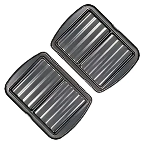 Lagrange - 010422 Premium Waffeleisen-Platten - Waffeleisen-Platten für köstliche Croque-Monsieur, kompatibel mit Premium Waffeleisen, aus solidem Aluminiumdruckguss mit hochfester Doppelschicht-Antihaftbeschichtung.
