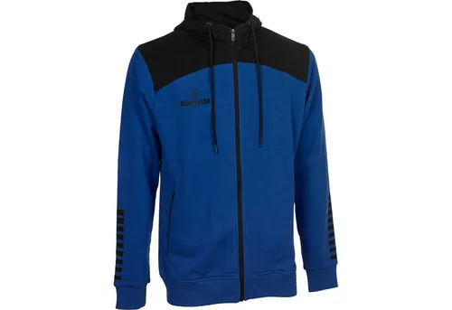 Derbystar Ultimo v23 Kapuzenpullover Blau Schwarz 3XL - Sportjacke mit bequemer Passform und modernem Design, ideal für aktive Freizeitgestaltung und hohe Qualität.