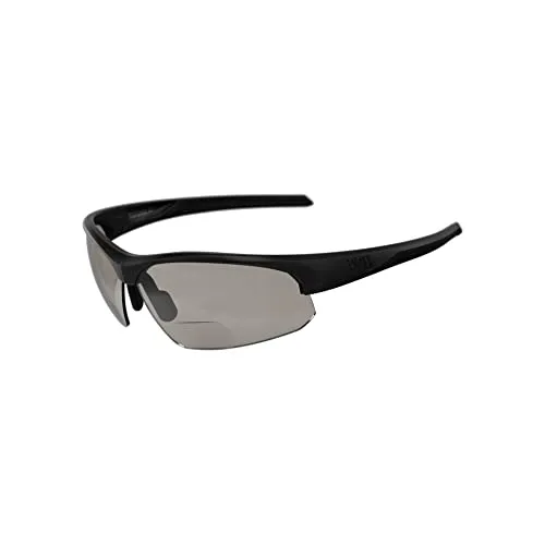 BBB Cycling Fahrrad, Mountainbike Sportbrille Dioptrienwert +1,5 , Impress Reader Polycarbonat, BSG-59PH, Matt Schwarz, Mattschwarz +1.5