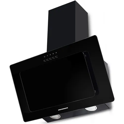 Heinner HDCH-F3560RGBK Dunstabzugshaube 60 cm | 364,9 m³/h | Schwarzglas