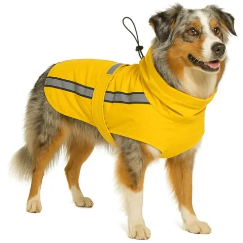 Flamingo Regenmantel Ciro GELB 60CM - Tierfigur aus Polyresin, wetterfest und perfekt für den Garten oder als farbenfrohe Dekoration.