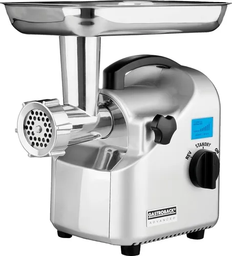 Gastroback Fleischwolf 41409 Design Advanced - 350 W, Edelstahl-Frontblende und leistungsstarker Profi-Motor für perfekte Ergebnisse